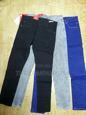 Quality Leather Men Casual Amiri DSNL Denim Jeans Trousers