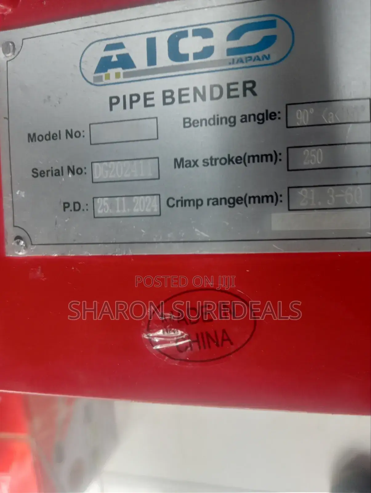 Manual Hydraulic Pipe Bender(1/2"-2")