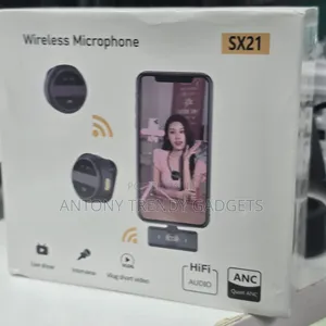 Sx21 Wireless Microphone - Ideal for Tiktok, Youtube