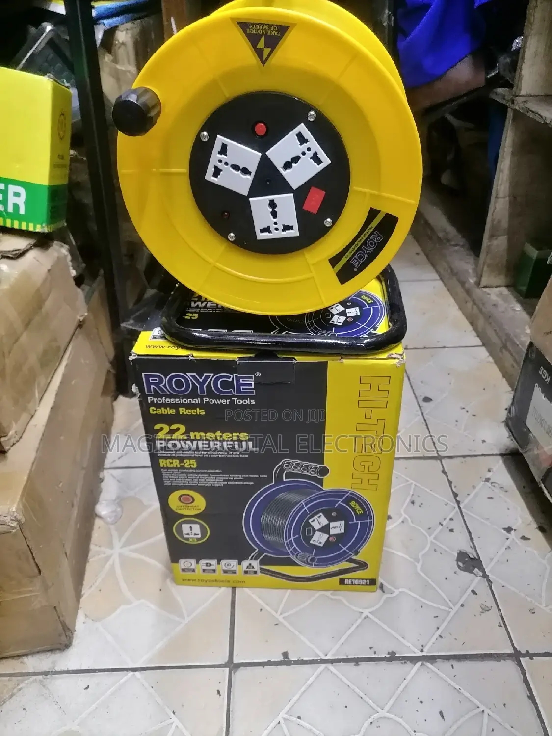 Top Guarantee 22m Royce Cable Reel