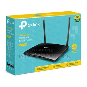 Tp-Link 300mbps Wireless N 4g Lte Router Tl-Mr6400