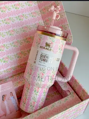 Stanley Boxed Pink Floral Gift Set