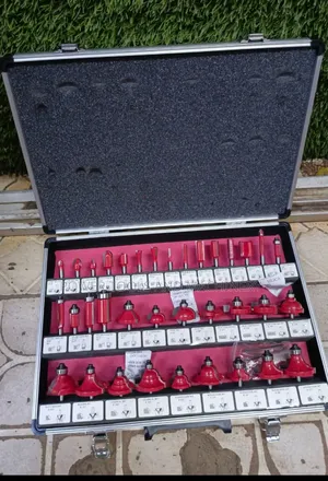 35pcs Both 8mm And 6mm Router Bits