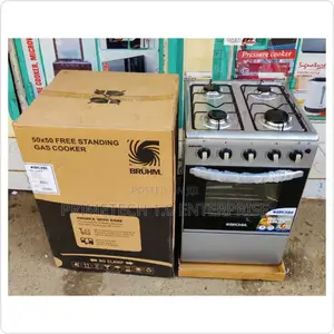 Bruhm 50cmx55cm All Gas Standing Cooker