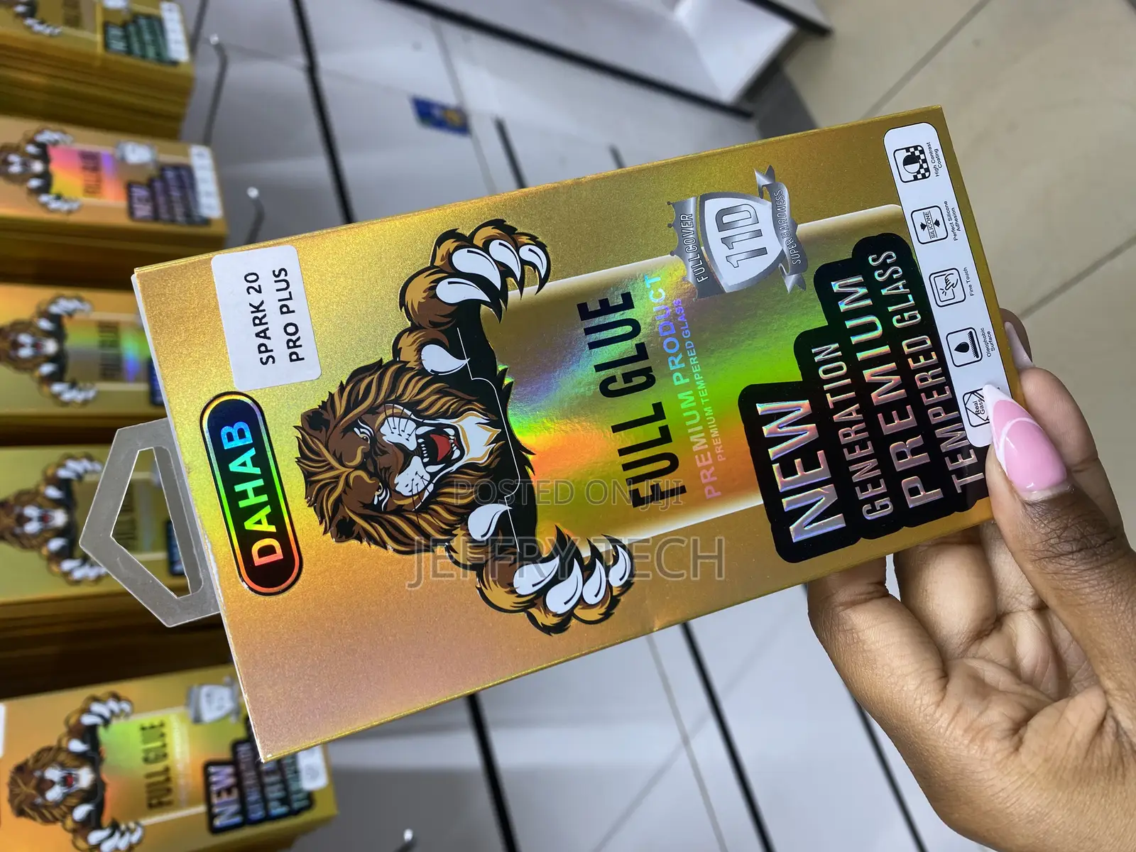 Maouici Tecno Spark 20 Pro+ Screen Protector Tempered Glass