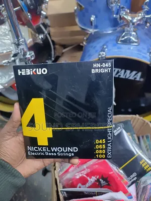 Hebuiko 4 String Bass Guitar Strings