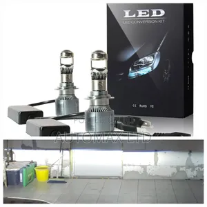 White Mini Projector Led Bulbs. For Mitsubishi, Suzuki, Vw