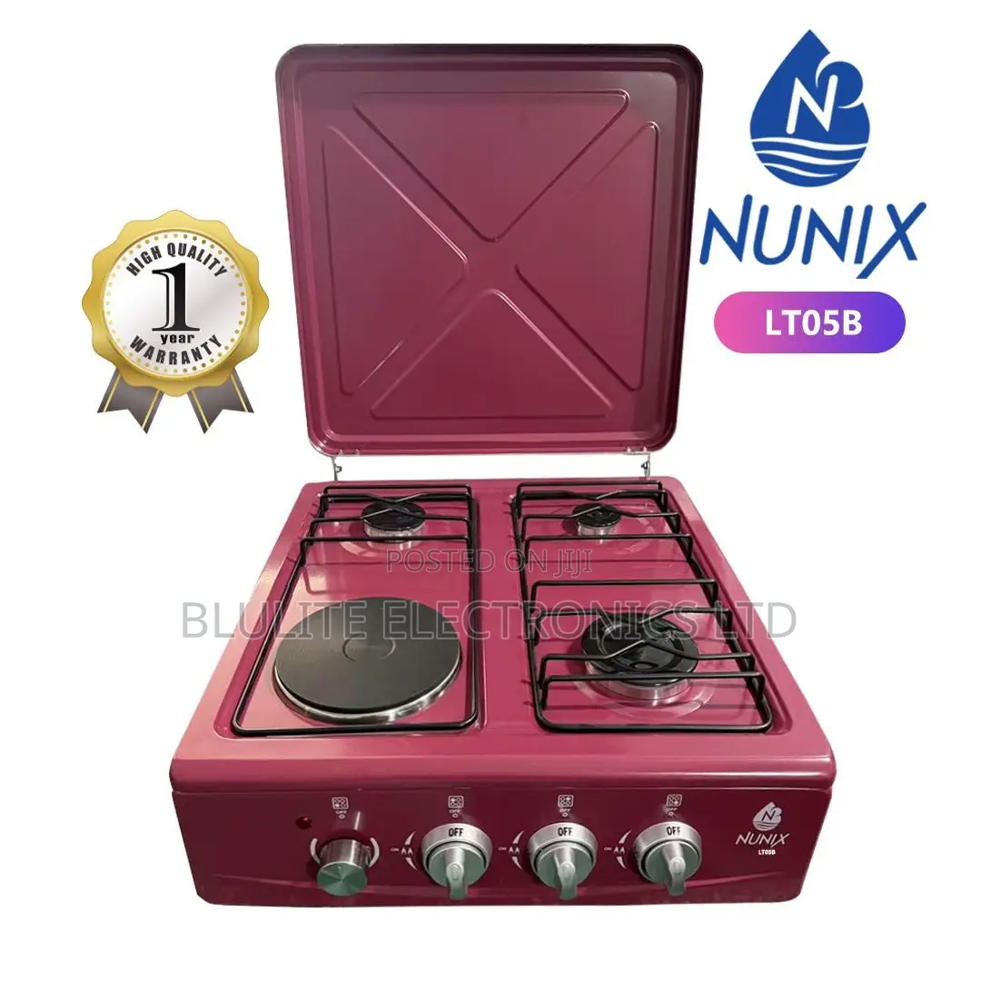 Nunix Table Top 4 Burners Cooker