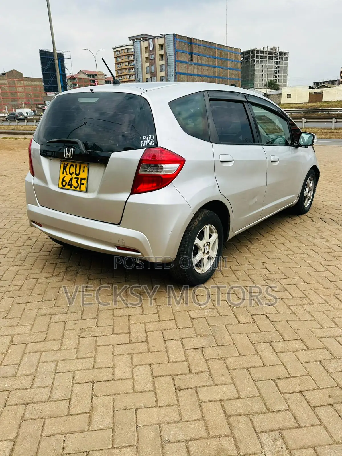 Honda Fit 2012 Gray