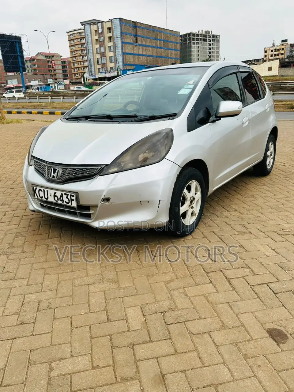 Honda Fit 2012 Gray