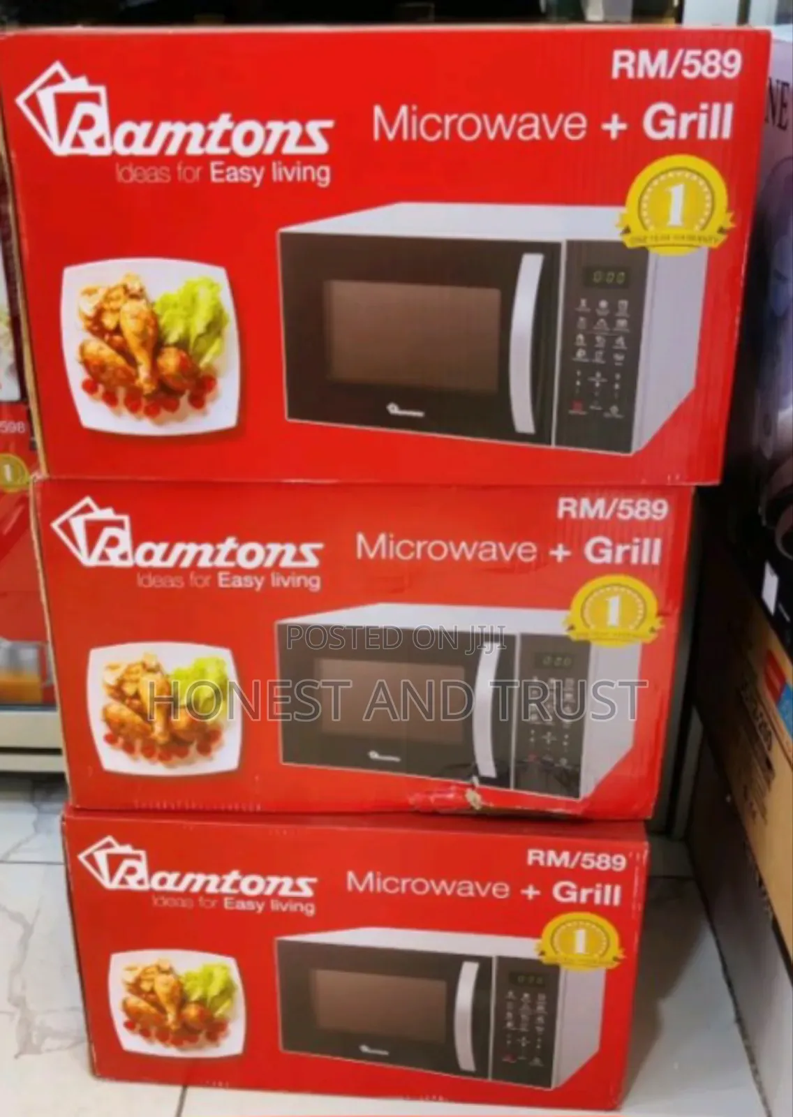 Ramtons Microwave With Grill
