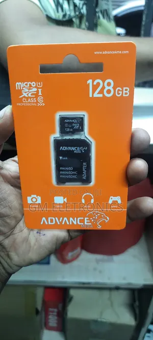 New Advance 128gb Memory Card -128 Gb Micro Sd Plus Adapter