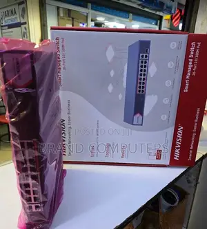 16 Port Hikvision Smart Poe Switch