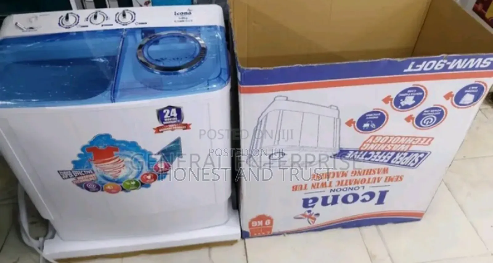 Icona 9kg Washing Machine
