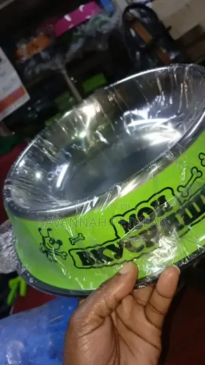 Anti-Tip Stainless Steel Pet Bowl Cat Dog Food Basin - X L Sizes