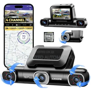 Azdome M660 - 4 in 1 Adjustable Vehicle Dash Cameras