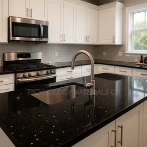 Black Galaxy Granite(8ft * 2ft * 18mm)