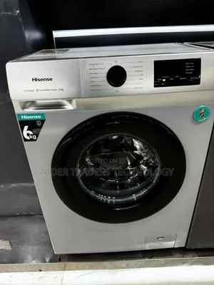 *Hisense Washing Machine* *Full Auto Wash* *& Spin 6kg Slver