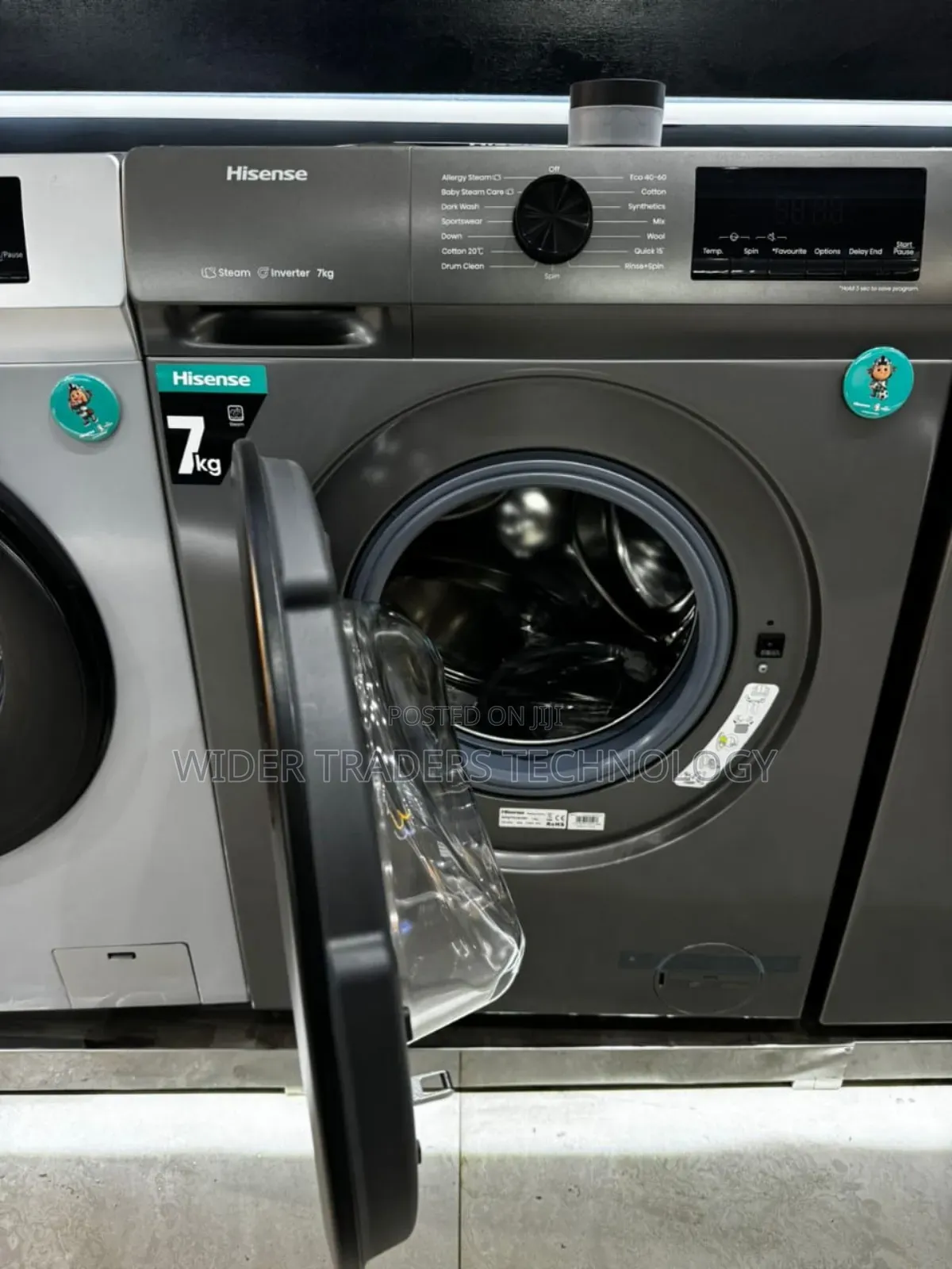 *Hisense Washing Machine* *Front Load 7kg Wash & Spin