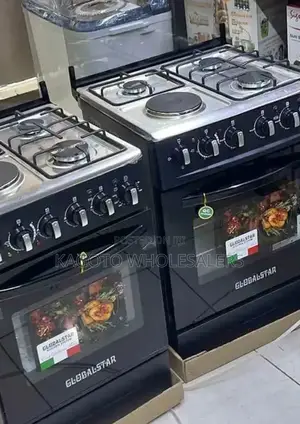 Globalstar 60*60 3g +1e Free Standing Gas Cooker (Black) G3