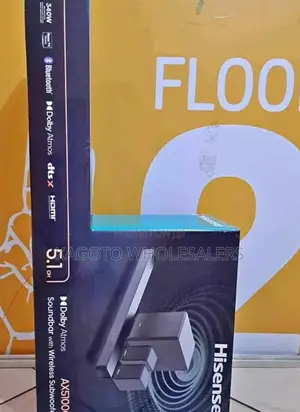 Hisense 5.1ch Ax5100g Sound Bar + Wireless Subwoofer/HBT