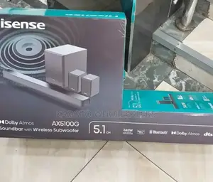 Hisense 5.1 Ax5100g Sound Bar With Wireless Subwoofer/HBT