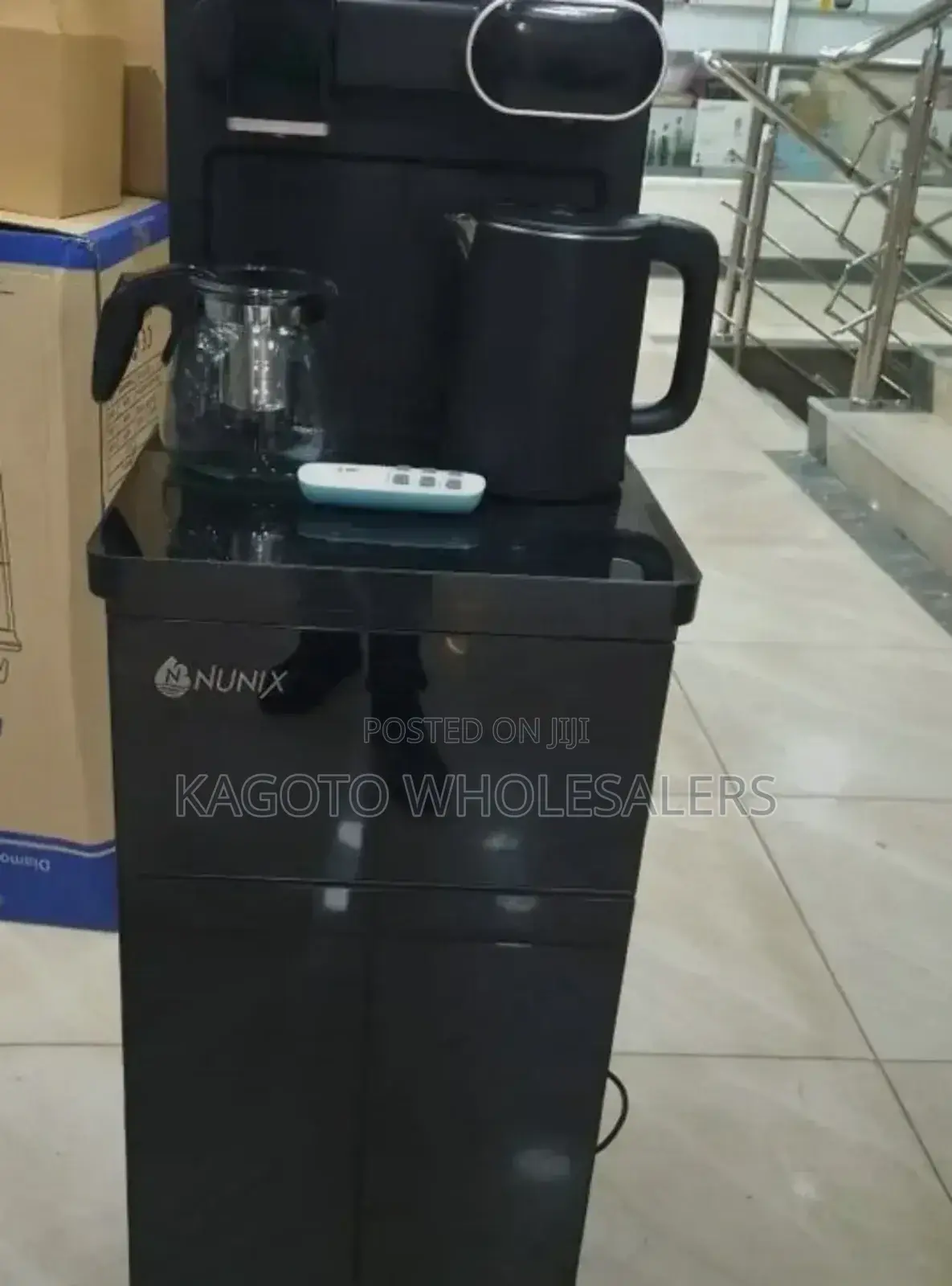 Nunix A1c Bottom Load Water Dispenser Blackwith Remote A1