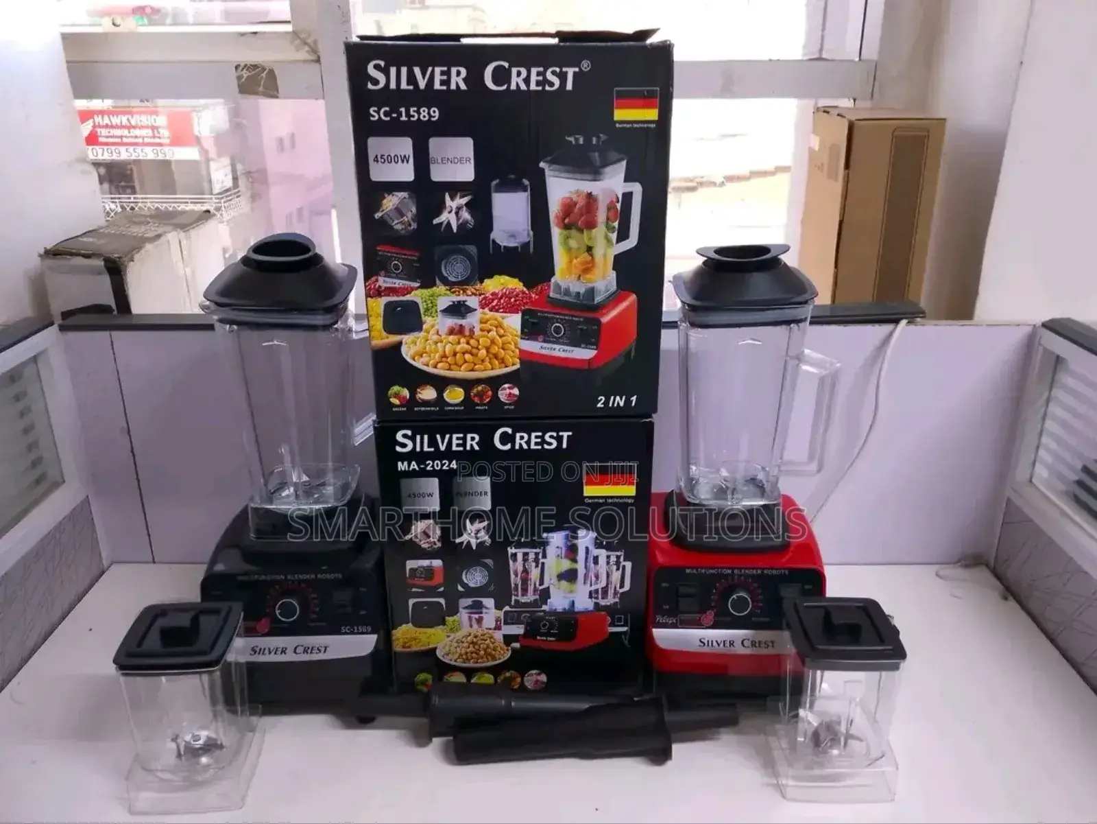 Easy Cleaning 2in1 Silvercrest Blender