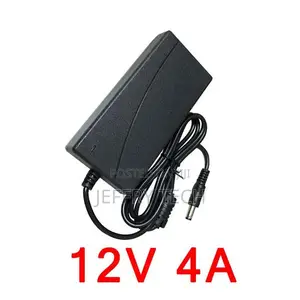 Ac 100-240v to Dc 12v 4a Power Supply Adapter Charger Trans