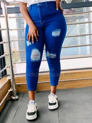 Classy Ladies Ripped Jeans