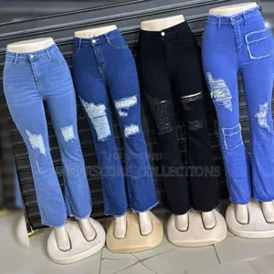 Classy Rugged Mermaid Jeans