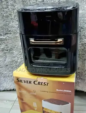 15 Litres Silvercrest Electric Air Fryer / (Black)Jd9