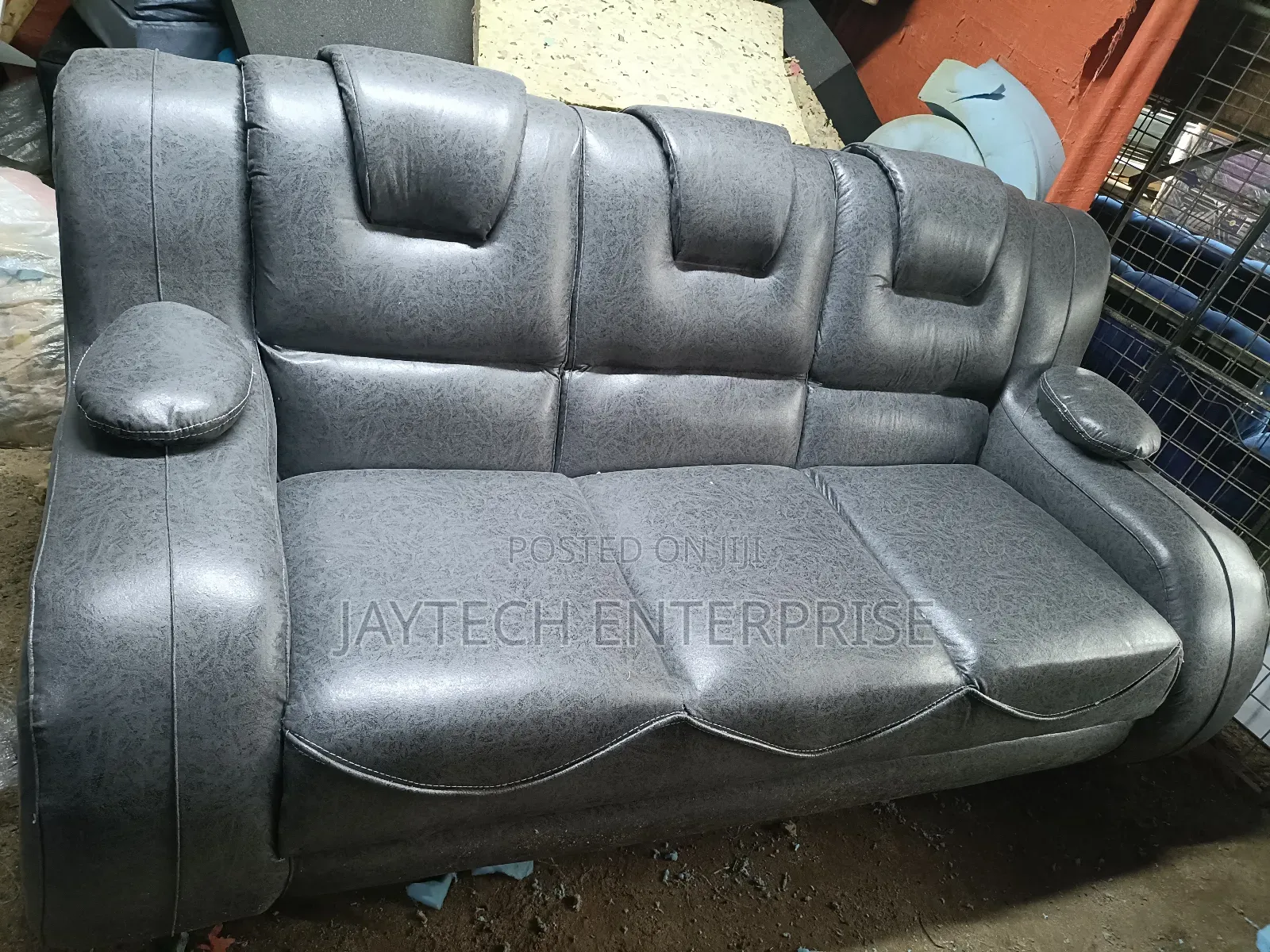 3 Seater Semi-Recliner Sofa