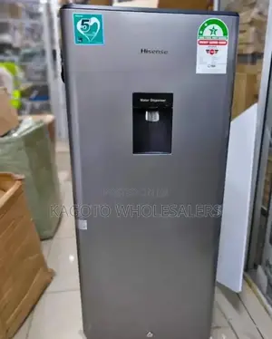 Hisense 176l Two Door Fridge + Dispenser (Silver) Hs176/L