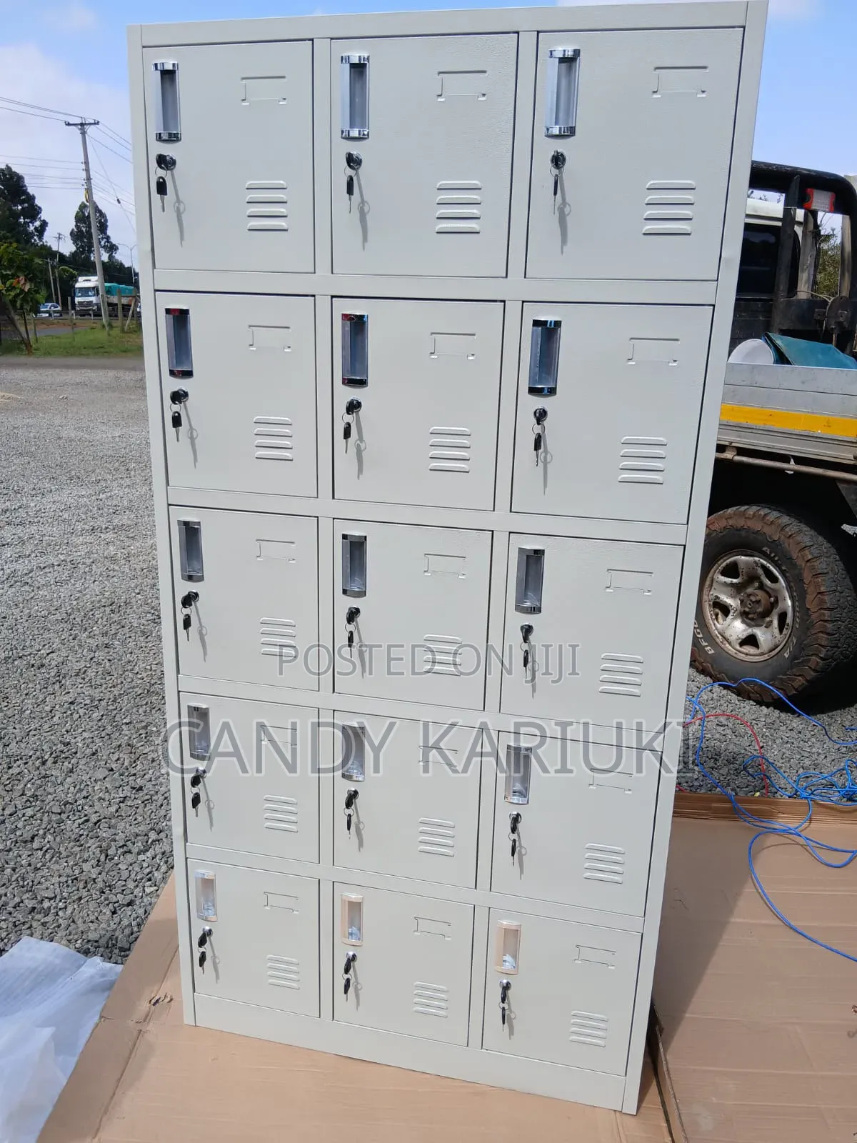 Car Wash Staff Storage Lockers