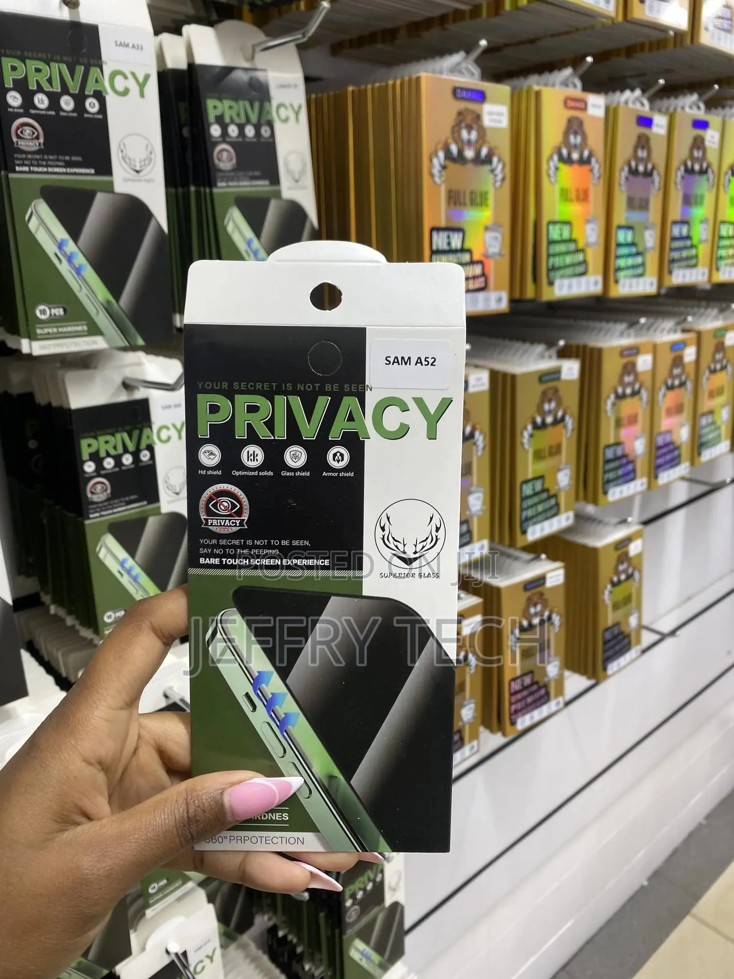 Meeter Privacy Screen Protector for Samsung Galaxy A52