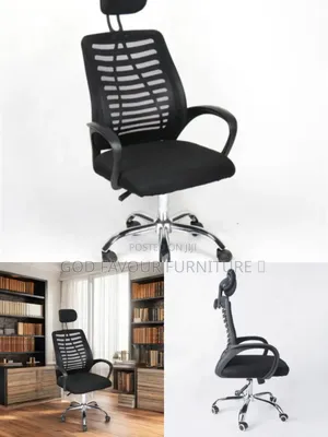 Modern Swivel Adjustable Headrest Office Chair Hj9m