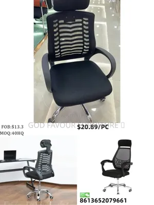 Quality Headrest Office Chair With Armrests Gvc5j
