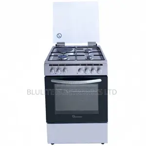 3g+1e 60x60 Half Inox Cooker - Rc/610