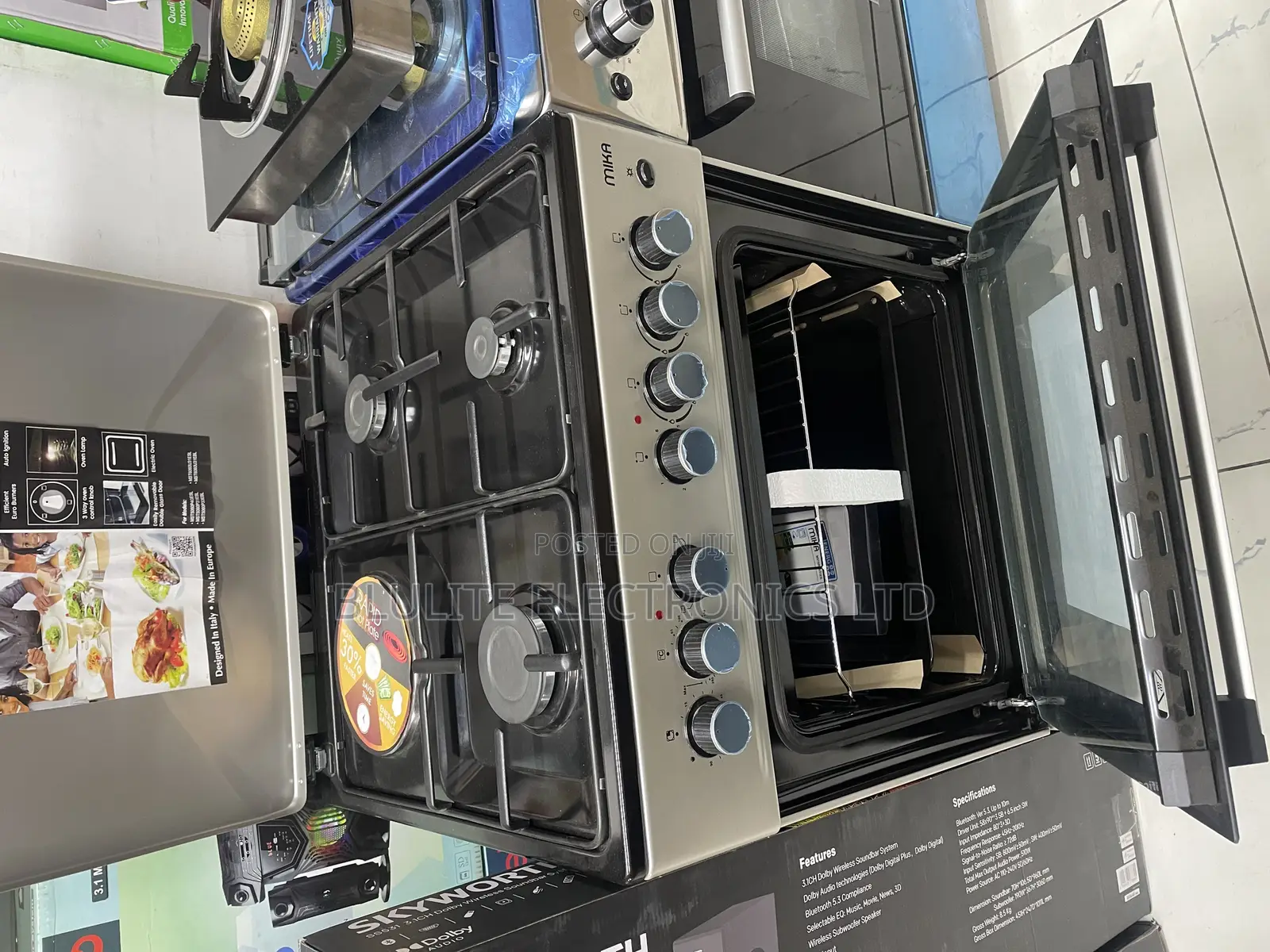Mika Standing Cooker, 60cm X 60cm
