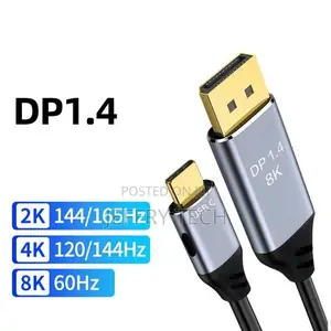 Usb C to Displayport Cable Dp Type C 3.1 to Display Port