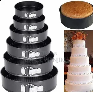 High Quality Nonstick 6in1 Cake Mould/Baking Tins