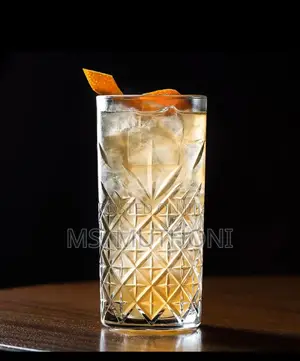 335 Ml 6 PCS Crystal Curving Highball Crystal Glassware.