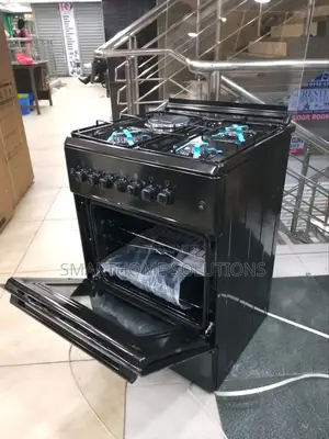 Cooker, Roch Standing Cooker/Oven 60×60 3gas+Electric Black