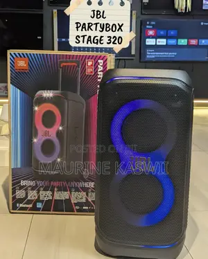 JBL Partybox Stage 320 Bluetooth Speaker-Black