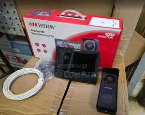 Hikvision Ds-Kis213 4-Wire Hd Video Intercom Kit With 7-Inch