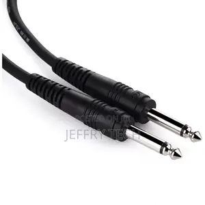 5 Meter - 6.35mm 1/4" Male to Male Cable 6.5mm Mono Audio Pl