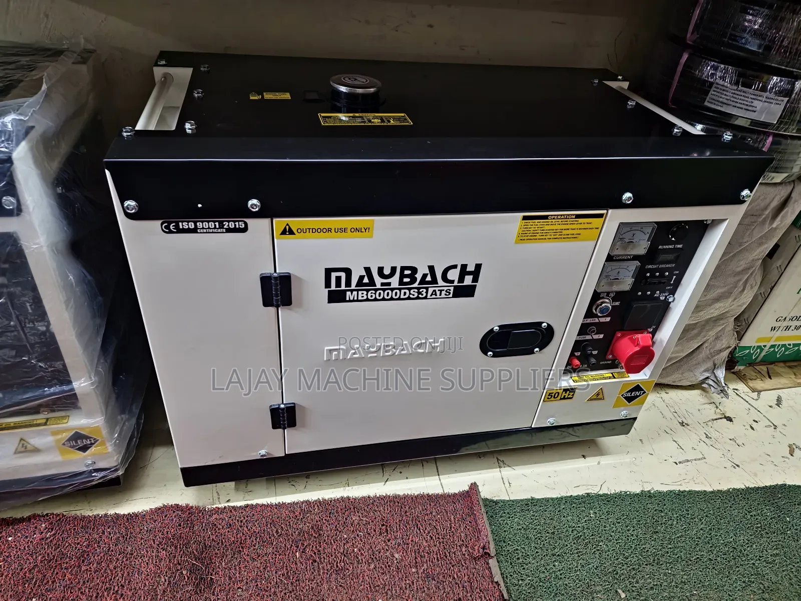 Maybach Mb6000ds-3 6.5kva 3 Phase Generator