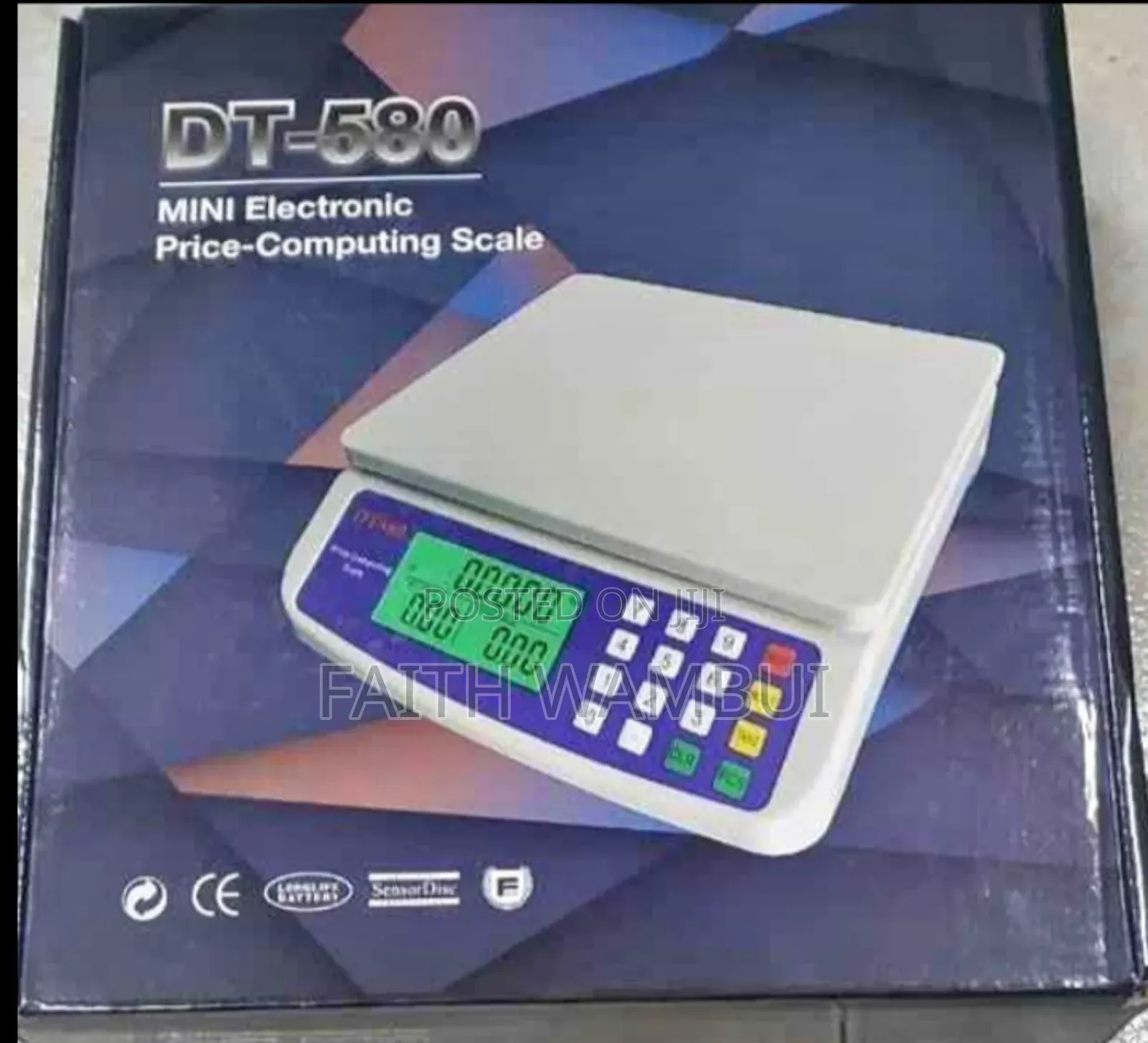 Dt-580 Mini Electric Computing Scale/30kg Weighing Scale