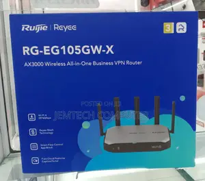 Rg-Eg105gw-X Wi-Fi 6 Ax3000 High-Performance Wireless Router